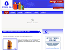 Tablet Screenshot of divisan.com